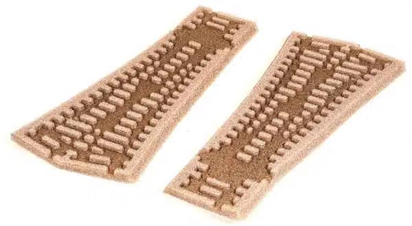 PECO ST-262 1/76 TURNOUT BALLAST INLAY Y MEDIUM RADIUS