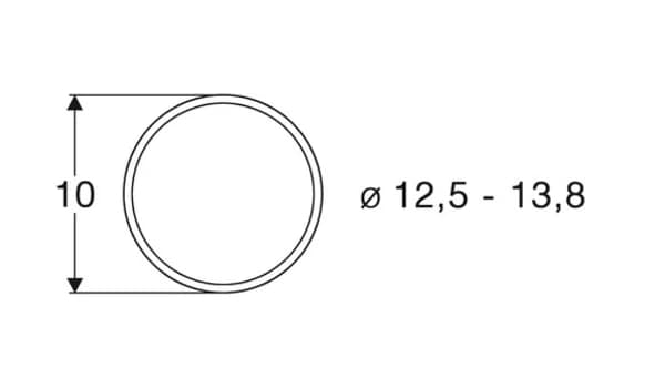 Roco 40066 Antislipbandjes 12.5-13.8mm