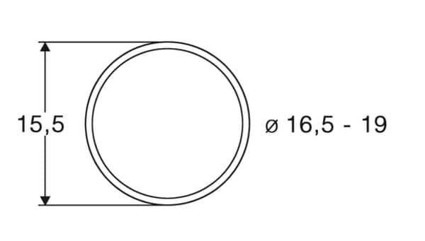 Roco 40072 Antislipbandjes 165-19mm