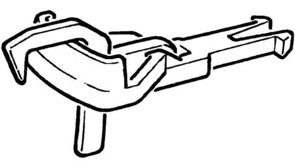 Roco 40244 Haakkoppelingskop FLM 1 Roco 40244 Haakkoppelingskop FLM
