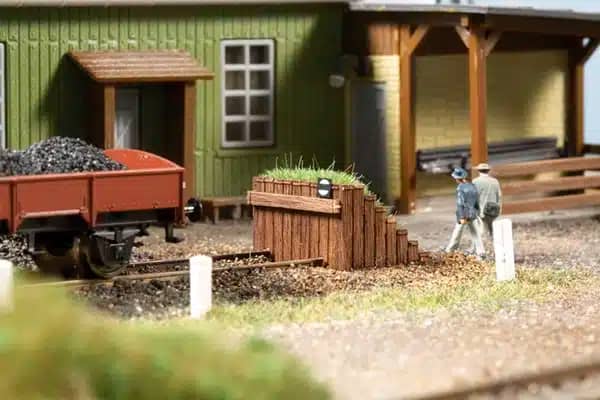 Auhagen AU43670 Buffer of stootblok, hout / Prellbock Holz TT