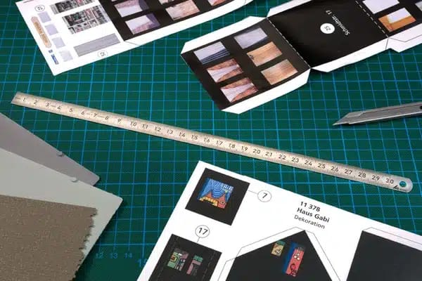 Auhagen AU90002 Liniaal, metaal / Stahllineal