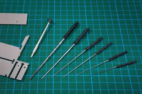 Auhagen AU90011 Vijlen set, rond / Reibahlen-Set (6 st.) 1 Auhagen AU90011 Vijlen set, rond / Reibahlen-Set (6 st.)