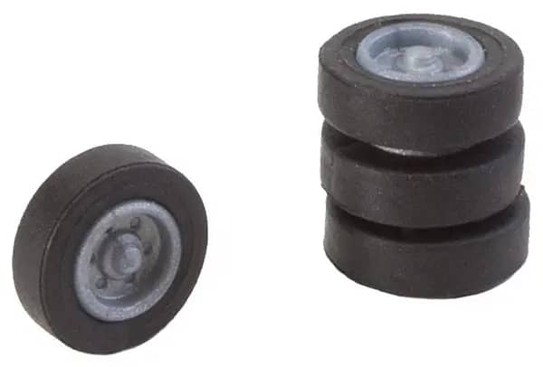 Faller 163107 1:160 BANDEN EN VELGEN VOOR N-VRACHTWAGEN 4 STUKS 1 Faller 163107 1:160 BANDEN EN VELGEN VOOR N-VRACHTWAGEN 4 STUKS