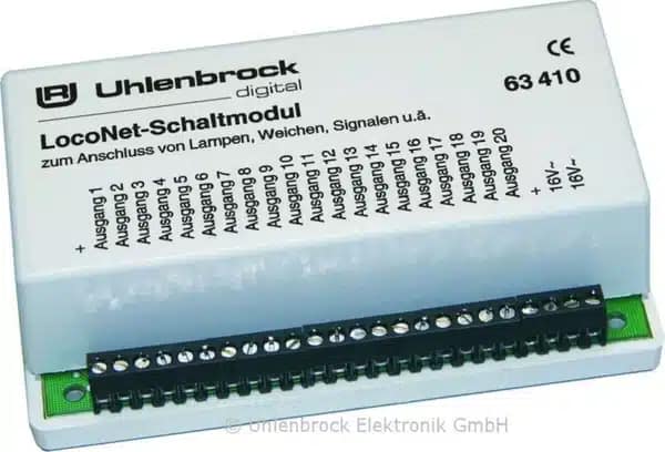 Uhlenbrock 63410 LOCONET SCHAKELMODULE