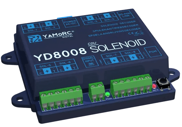 YaMoRC YD8008 Schakeldecoder 8x Spoelaandrijving