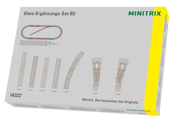 Minitrix 14322 Gleis-Ergänzungspackung B2 1 Minitrix 14322 Gleis-Ergänzungspackung B2