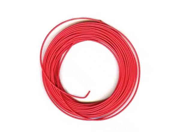 PECO PL-38R CONNECTING WIRE RED 3 AMP 7MTR 1 PECO PL-38R CONNECTING WIRE RED 3 AMP 7MTR