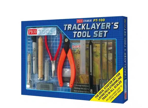 PECO PT-100 TRACKLAYER'S TOOL SET 1 PECO PT-100 TRACKLAYER'S TOOL SET