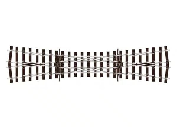 PECO SL-U1190 1/76 TURNOUT BULLHEAD DOUBLE SLIP 258MM