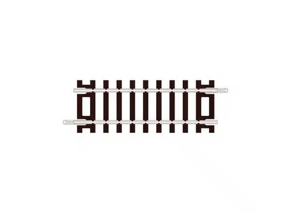 PECO ST-202 1/76 STRAIGHT SHORT 79MM 1 PECO ST-202 1/76 STRAIGHT SHORT 79MM