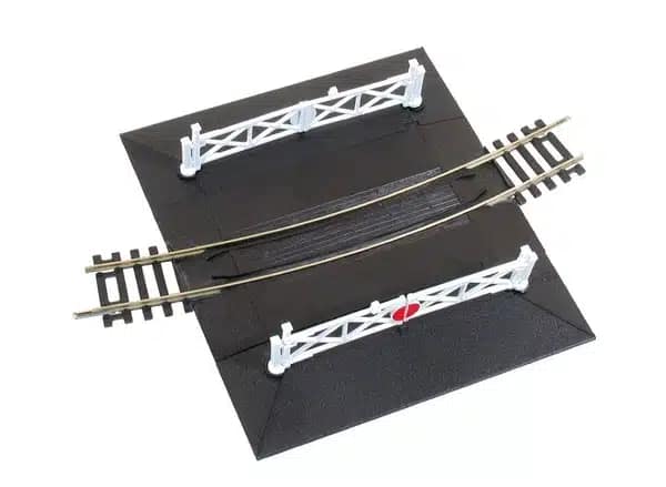 PECO ST-263 1/76 CURVED LEVEL CROSSING NO.3 RADIUS 505MM 1 PECO ST-263 1/76 CURVED LEVEL CROSSING NO.3 RADIUS 505MM