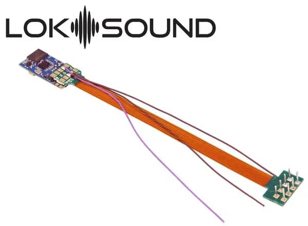 ESU 58810 LokSound 5 Micro Sounddecoder flatcable 8-pin 1 58810