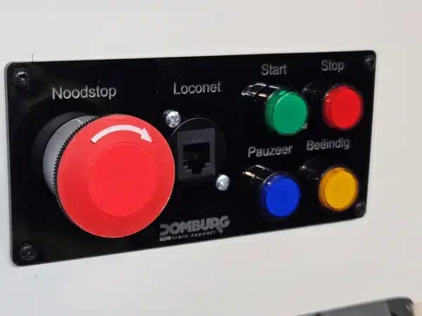 DTS iTrain bedienpaneel