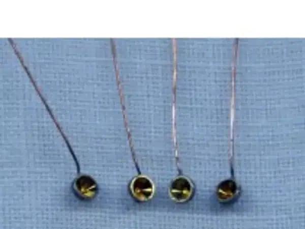 Peho-KKK 221 Messing sockets met gesoldeerde draad TT 4 stuks