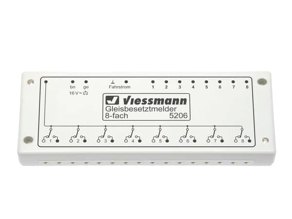 Viessmann 5206 Gleisbesetztmelder, 8-voudig