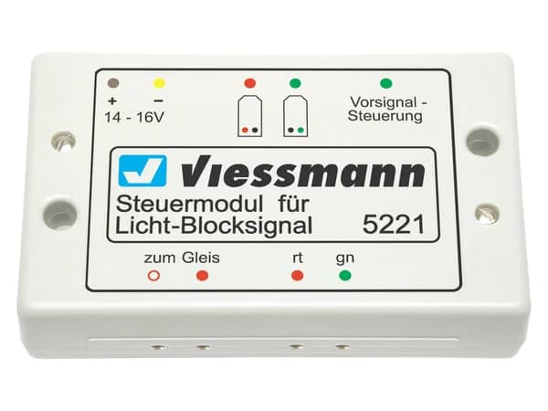 Viessmann 5221 Steuermodule voor Licht-Blocksig.