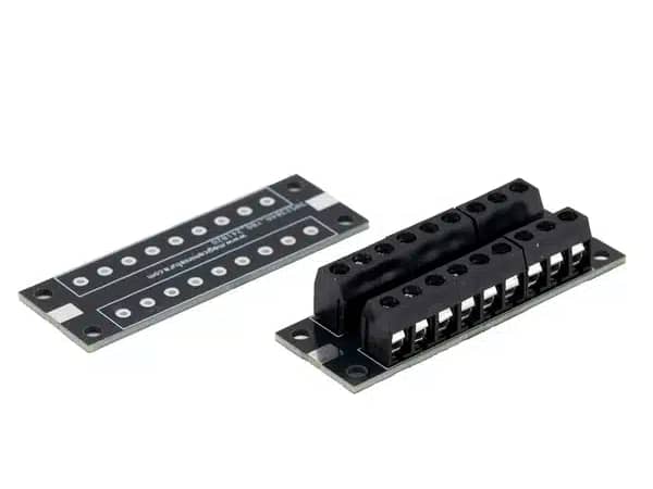 Magica Miniatura Verdeler zwart met zwarte connectoren (kit)