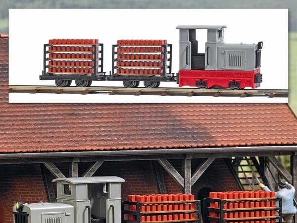 Busch 12014 START-SET ZIEGELTRANSPORT H0