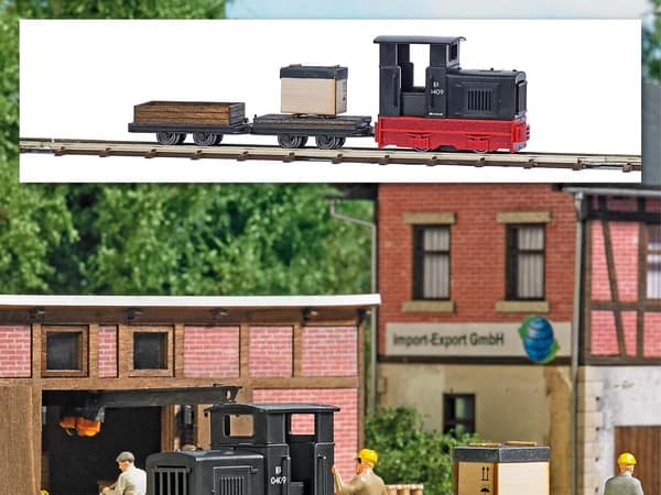 Busch 12016 FELDBAHN START-SET GÜTERTRANSPORT H0