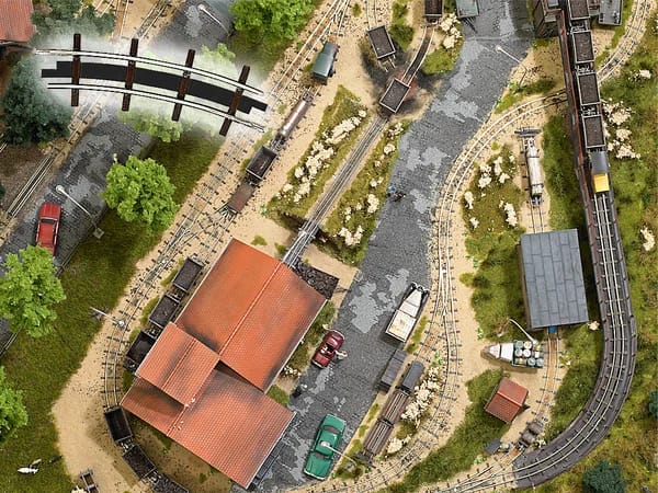 Busch 12322 2 BOGENGLEISE R 115 22,5° H0