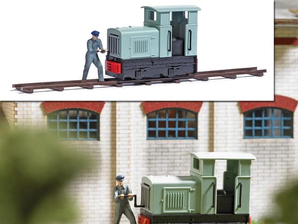 Busch 7849 FELDBAHNLOK MIT ANKURBLER