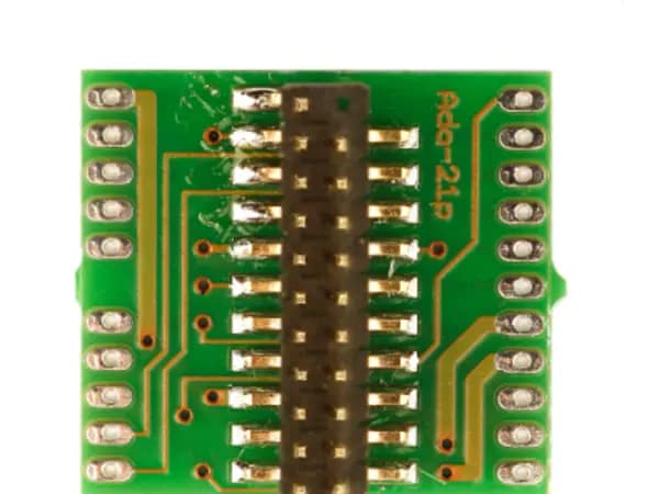 Doehler & Haass aansluitadapter 21MTC loodpads