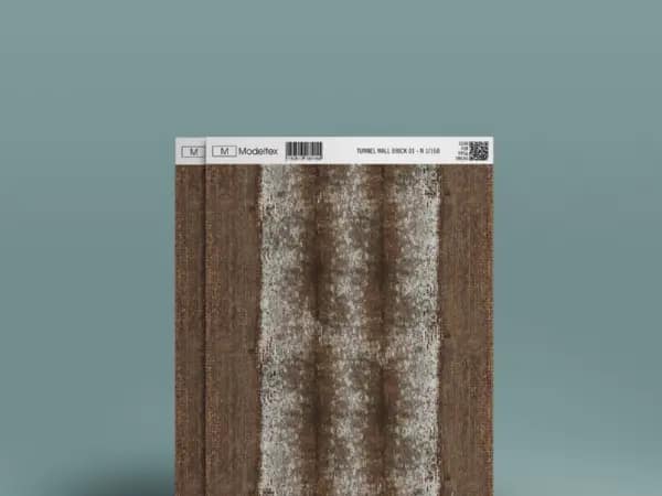 ModelTex Tunnelwand Steen - A4 (1:160) 1mm