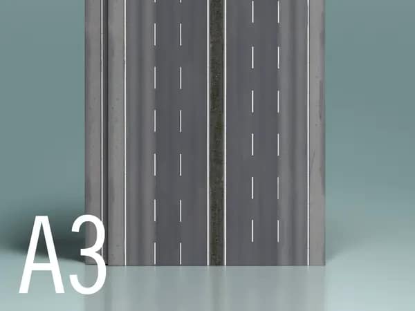 Modeltex Snelweg 01 - A3 H0 1:87