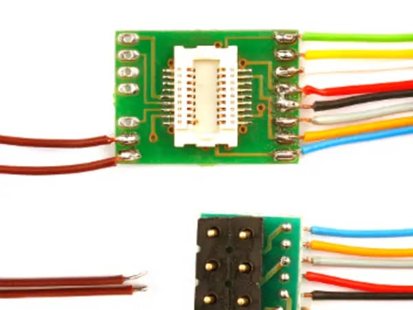 Doehler & Haass aansluitadapter Next18 groot bedraad op 8-pin
