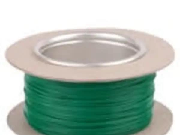 Montagedraad 0,2 mm2 op rol (100 meter) Groen