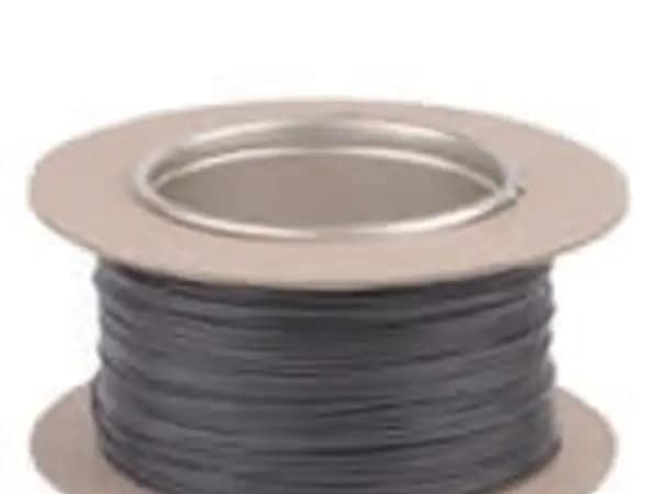 Montagedraad 0,2 mm2 op rol (100 meter) Grijs