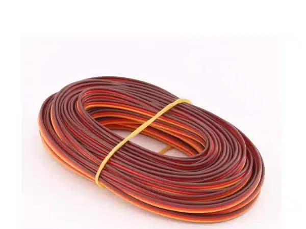 Servo draad 1 meter (Rood/Bruin/Oranje)