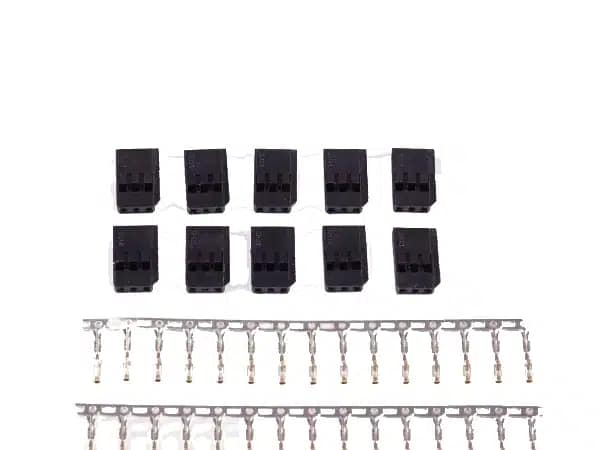 Servo plug set (10 paar)