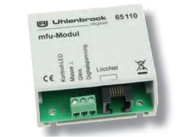 Uhlenbrock 65110 MFU MODULE VOOR UH65100