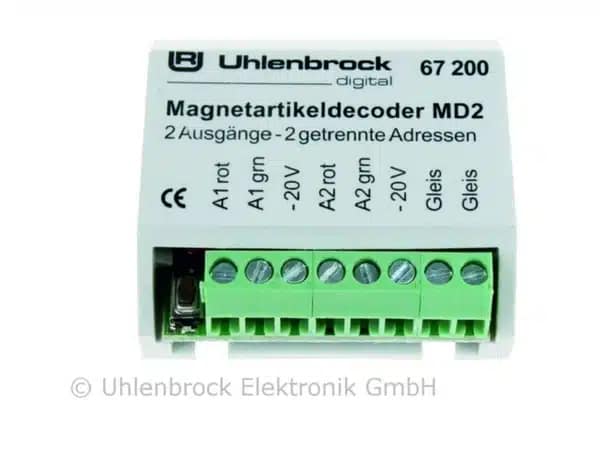 Uhlenbrock 67200 MD2 MAGNEETARTIKELDECODER