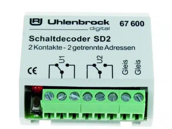 Uhlenbrock 67600 SD2 SCHAKELDECODER