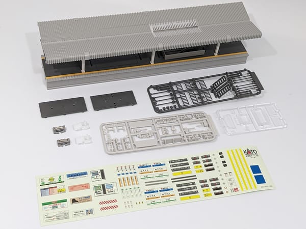 Kato 23-151 N Vorstädtischer Mittelbahnsteig DX Typ B (1 Stk.)
