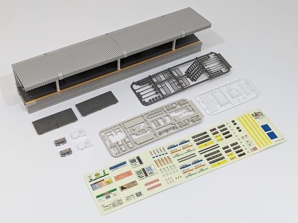 Kato 23-153 N Vorstädtischer Außenbahnsteig DX Typ A (1 Stk.)