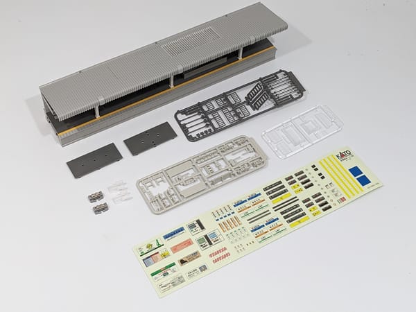 Kato 23-154 N Vorstädtischer Außenbahnsteig DX Typ B (1 Stk.)