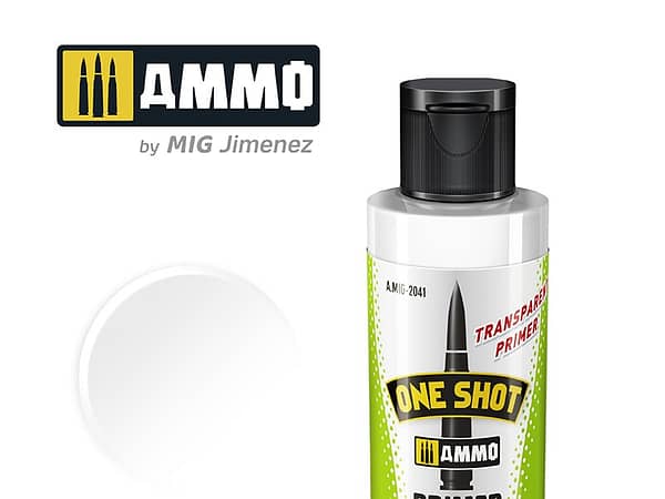 AMMO MIG - MIG2041 ONE SHOT TRANSPARENT JAR 60 ML