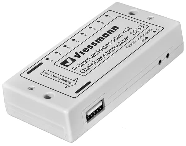 Viessmann 5233 Rueckmeldedec.+Gleisbesetzt.