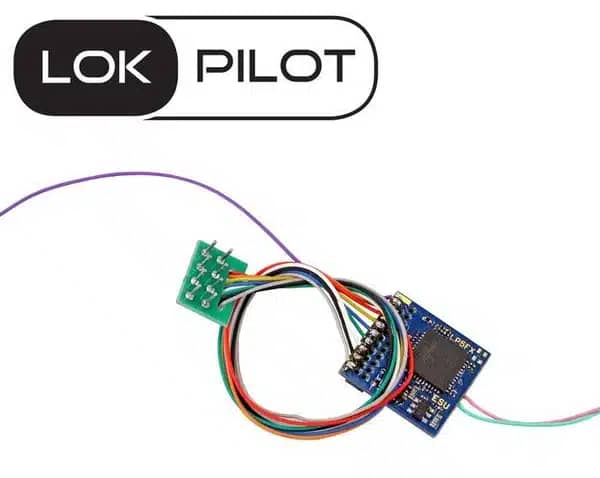 ESU 59220 LokPilot FX DCC Functiedecoder bedraad op 8-pin 1 59220