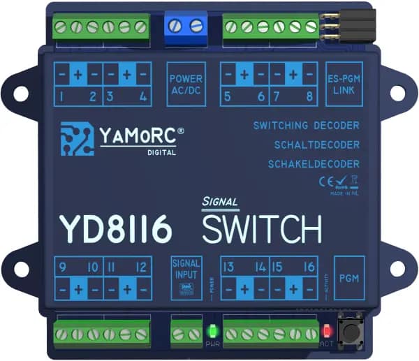 YaMoRC YD8116 Sein- en lichtdecoder - Afbeelding 2
