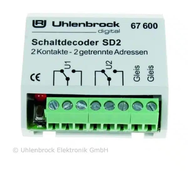 Uhlenbrock 67600 SD2 SCHAKELDECODER