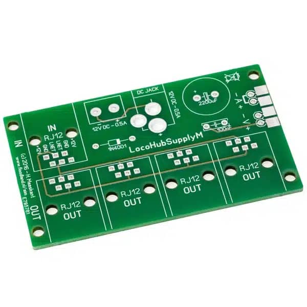 Magica Miniatura LocoHubSupplyM printplaat 3 Magica Miniatura LocoHubSupplyM printplaat - Afbeelding 3