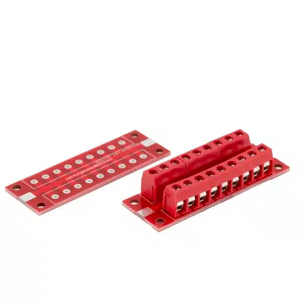 Magica Miniatura Verdeler rood met rode connectoren (kit) 1 Magica Miniatura Verdeler rood met rode connectoren (kit)