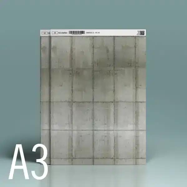 Modeltex Beton 01 - A3 H0 1:87