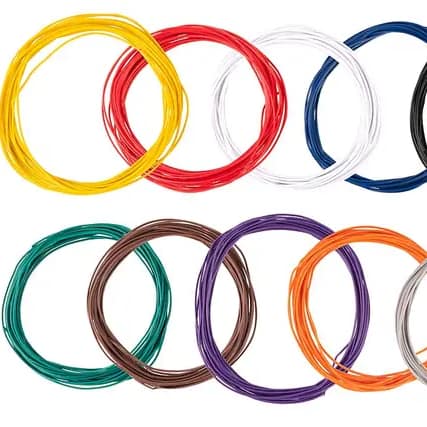 Faller 163780 1:87 DRAAD ASSORTIMENT 004 MM² 10 KLEUREN Á 10 M