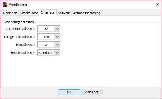 TM44 adressering 5 voorkeuren iTrain